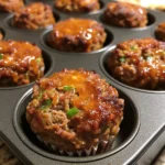 Mini Meatloaf Muffins – Bite-Sized Comfort Food Perfection!