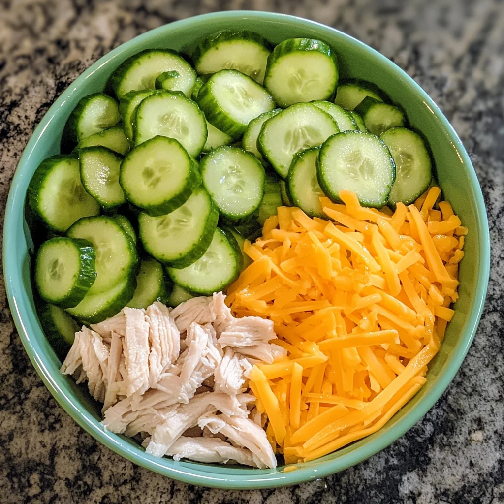 Cucumber Snack Bowl