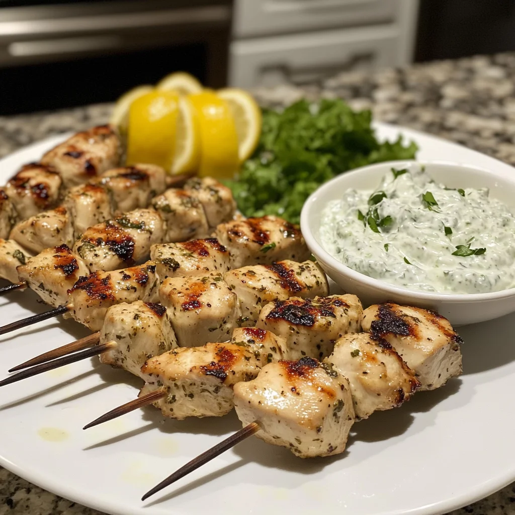 Chicken Souvlaki – Juicy, Garlicky & Straight from the Greek Isles!