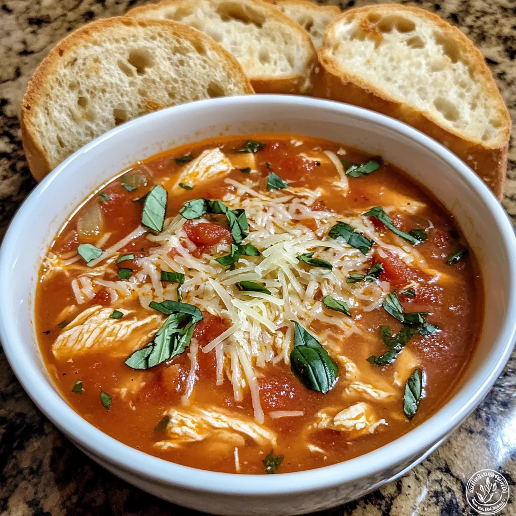 Crockpot Chicken Parmesan Soup – Comfort Food, Hands-Free
