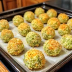 Baked Broccoli Cheese Balls