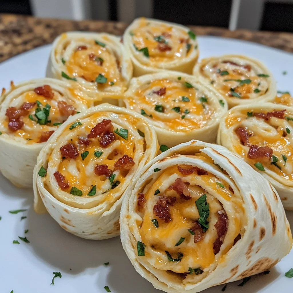 Cheddar Bacon Ranch Pinwheels – The Ultimate Party Appetizer!