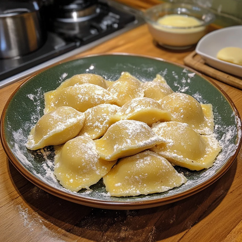 Potato and Cheese Dumplings