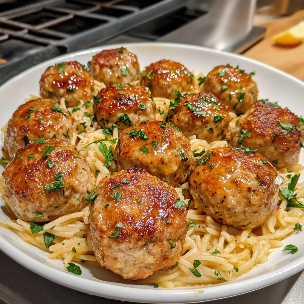 Zesty Grapefruit Turkey Ricotta Meatballs