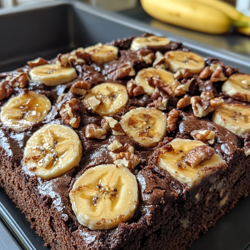 Banana Bread Brownies