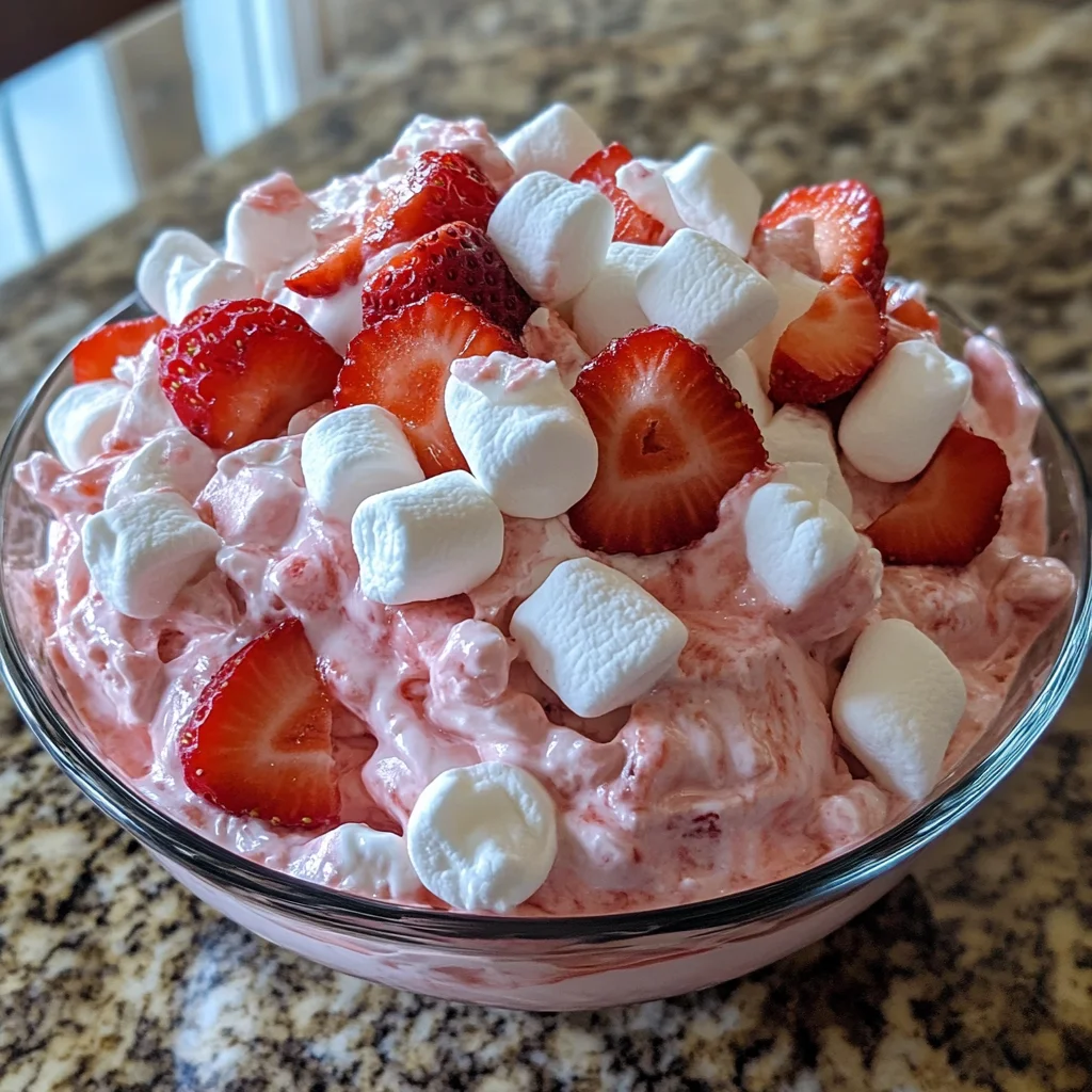 Strawberry Dreamsicle Creamy Salad