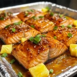 Baked Pineapple Salmon