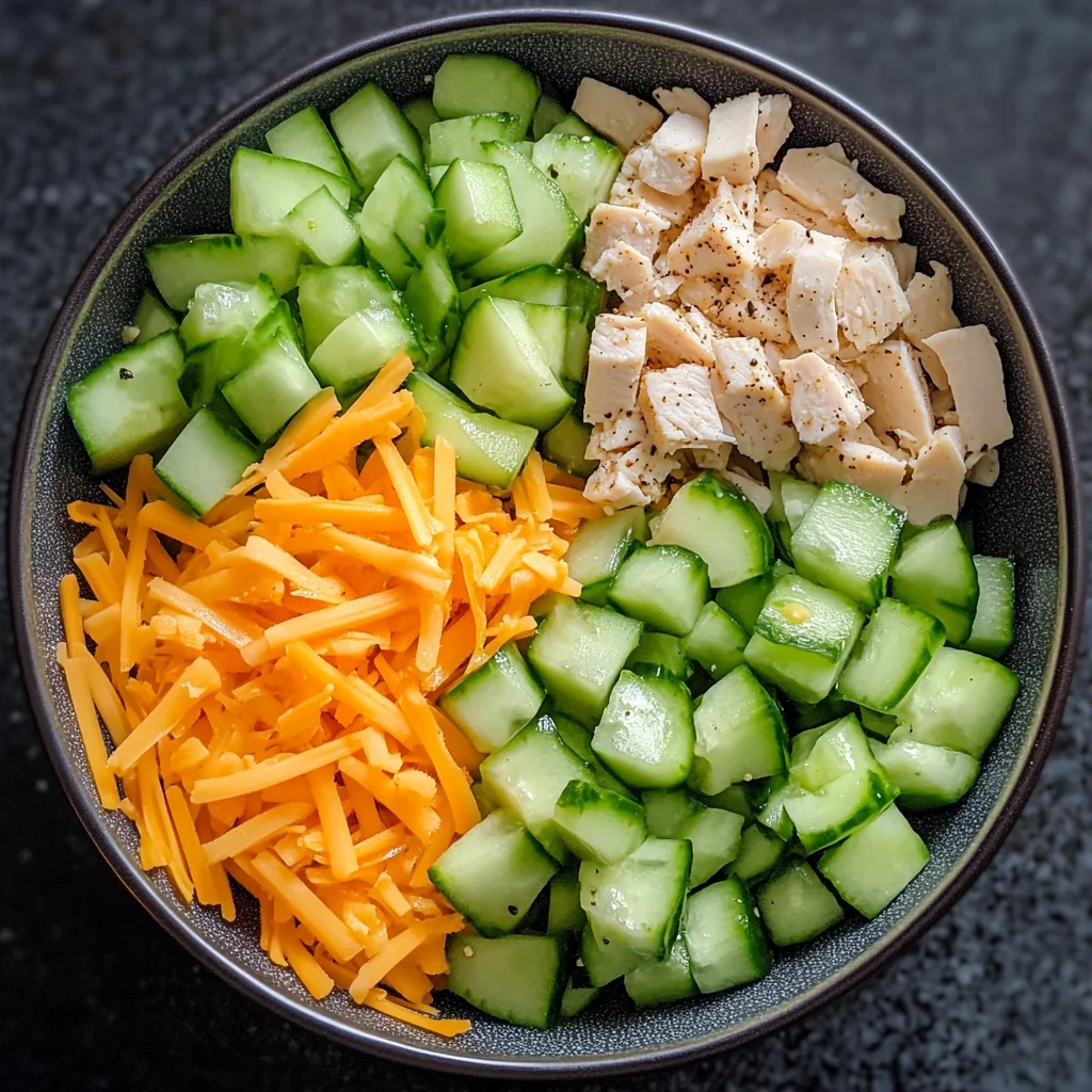 Cucumber Snack Bowl