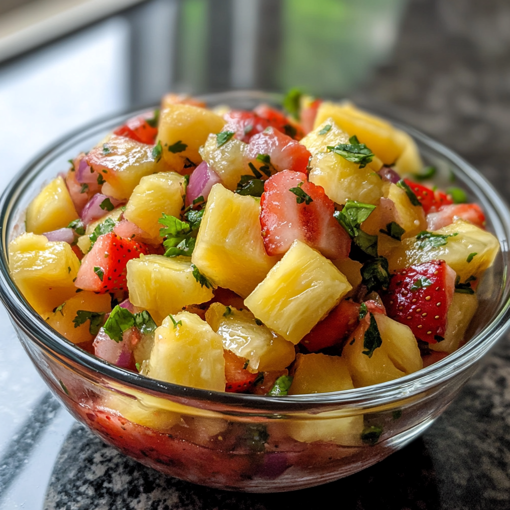 Strawberry Pineapple Salsa