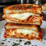 Lazy Chicken Parmesan Grilled Cheese is a Must-Try!