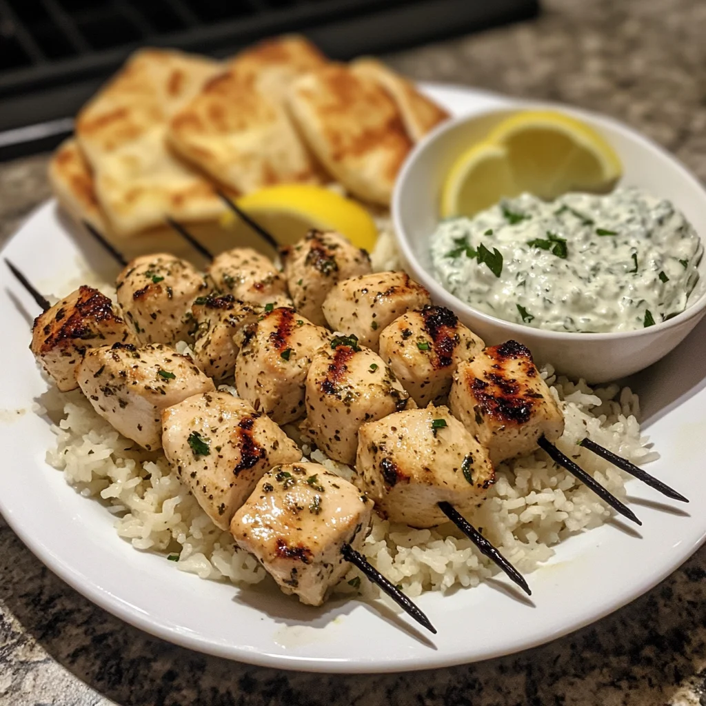 Chicken Souvlaki – Juicy, Garlicky & Straight from the Greek Isles!