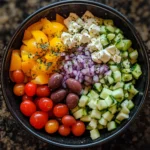 Creamy Greek-Style Chopped Salad