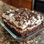 Brownie Refrigerator Cake