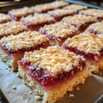 Jam & Coconut Dream Bars – Buttery, Fruity & Irresistibly Easy!