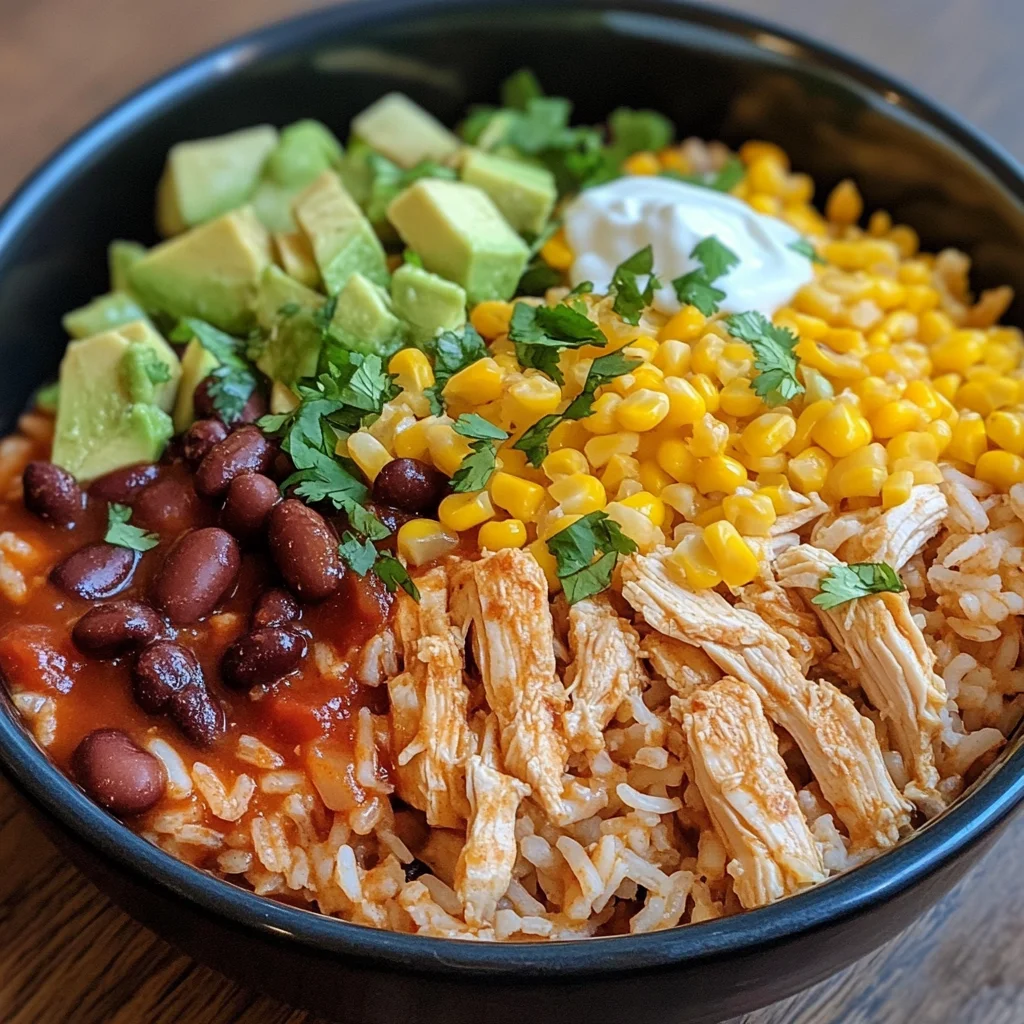 Slow Cooker Taco Chicken and Rice