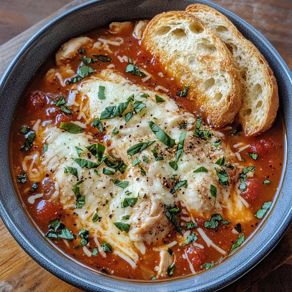 Crockpot Chicken Parmesan Soup – Comfort Food, Hands-Free