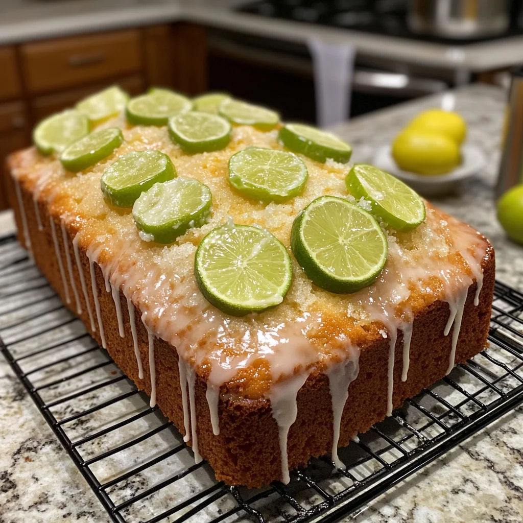Key Lime Pound Cake