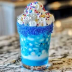 Frosted Blue Dream Cocktail – A Chilled, Vibrant Sip of Paradise!