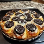 Oreo-Stuffed Cinnamon Rolls