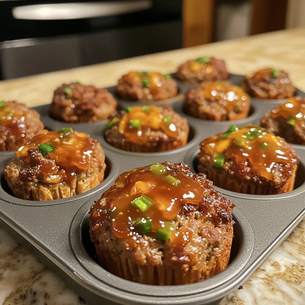 Mini Meatloaf Muffins – Bite-Sized Comfort Food Perfection!