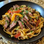 Pepper Steak Pasta