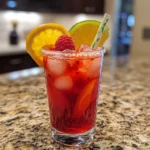 Sour Raspberry Punch Shot