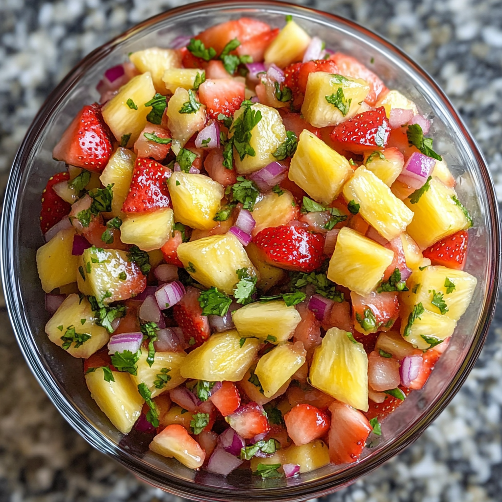 Strawberry Pineapple Salsa