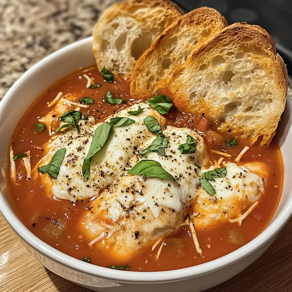Crockpot Chicken Parmesan Soup – Comfort Food, Hands-Free