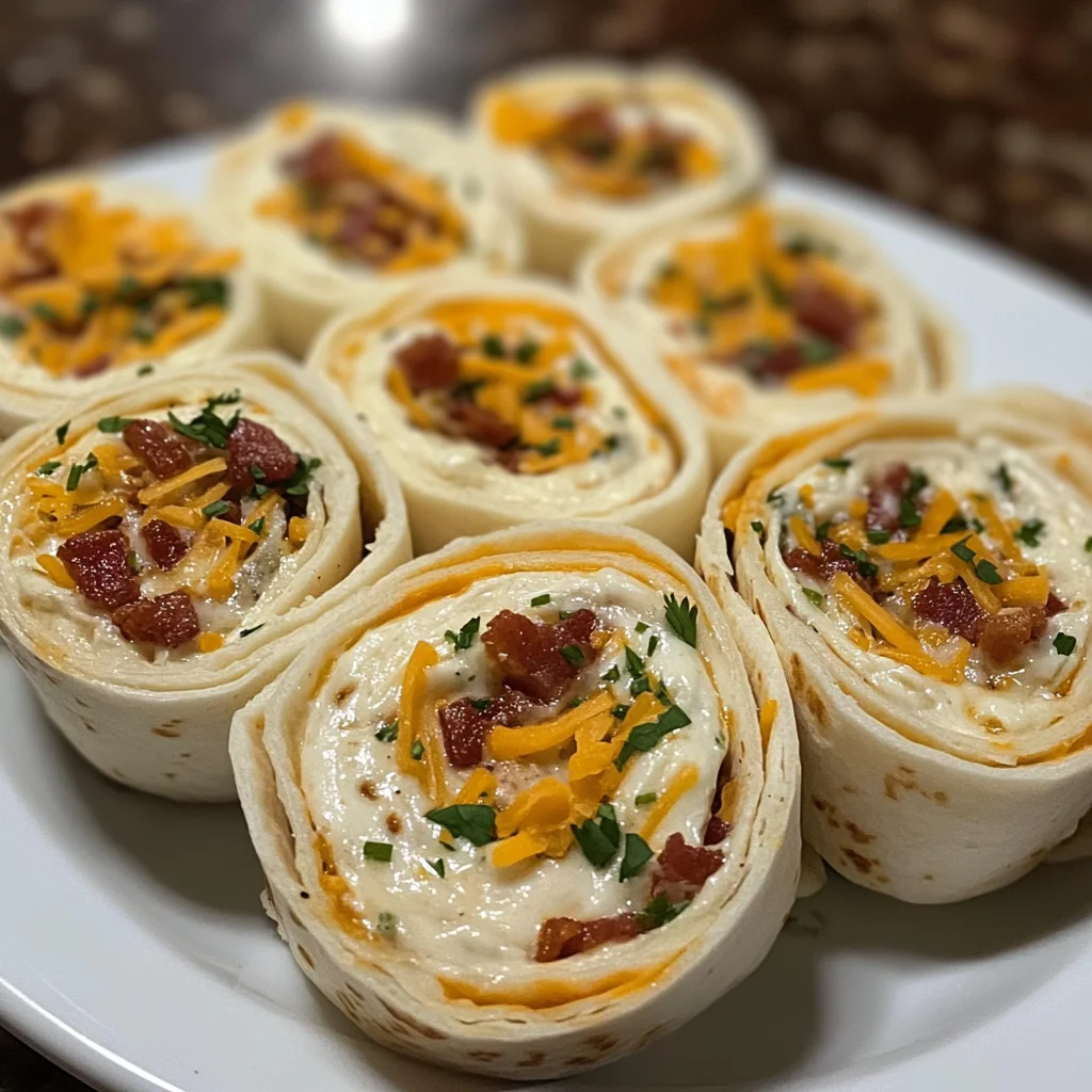 Cheddar Bacon Ranch Pinwheels – The Ultimate Party Appetizer!