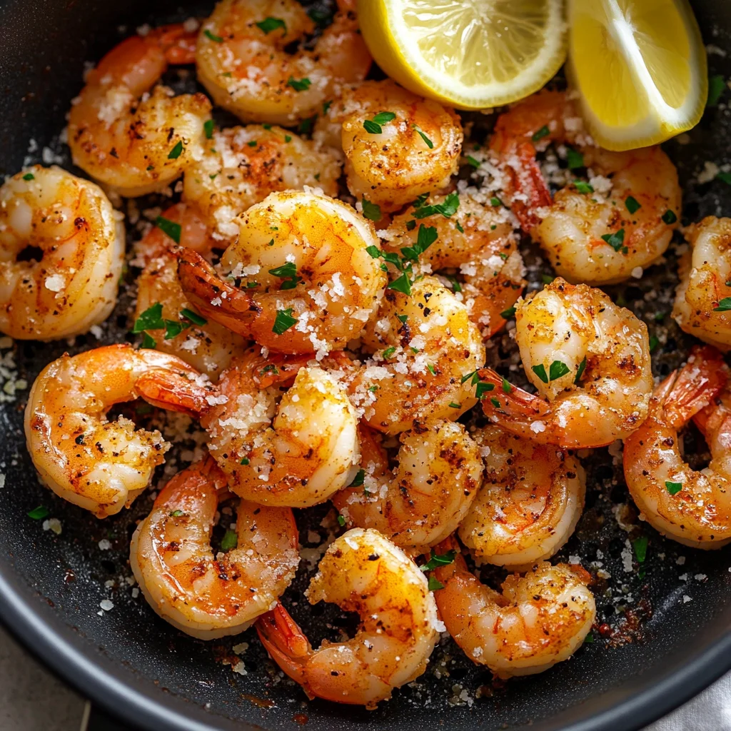 Air Fryer Garlic Parmesan Shrimp – Crispy, Buttery & Ready in 10 Minutes!