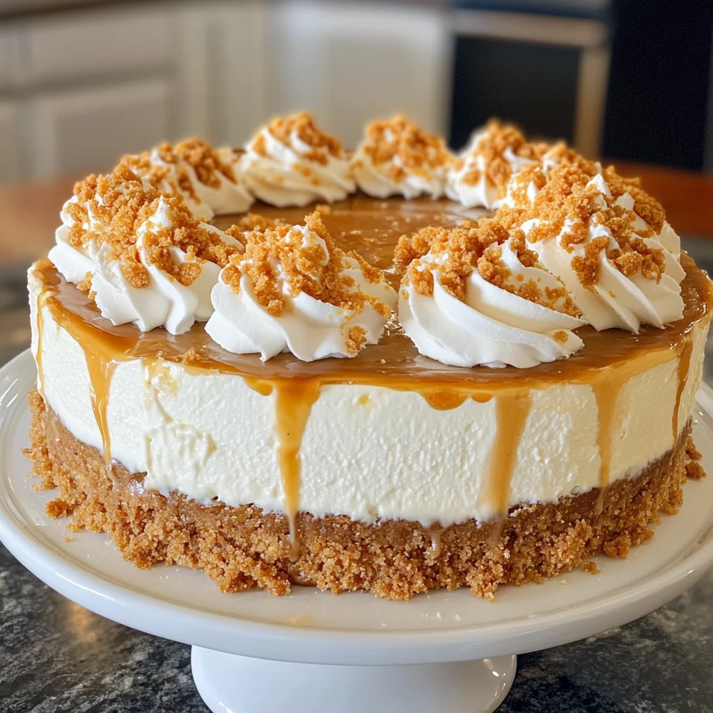 Butterbeer cheesecake