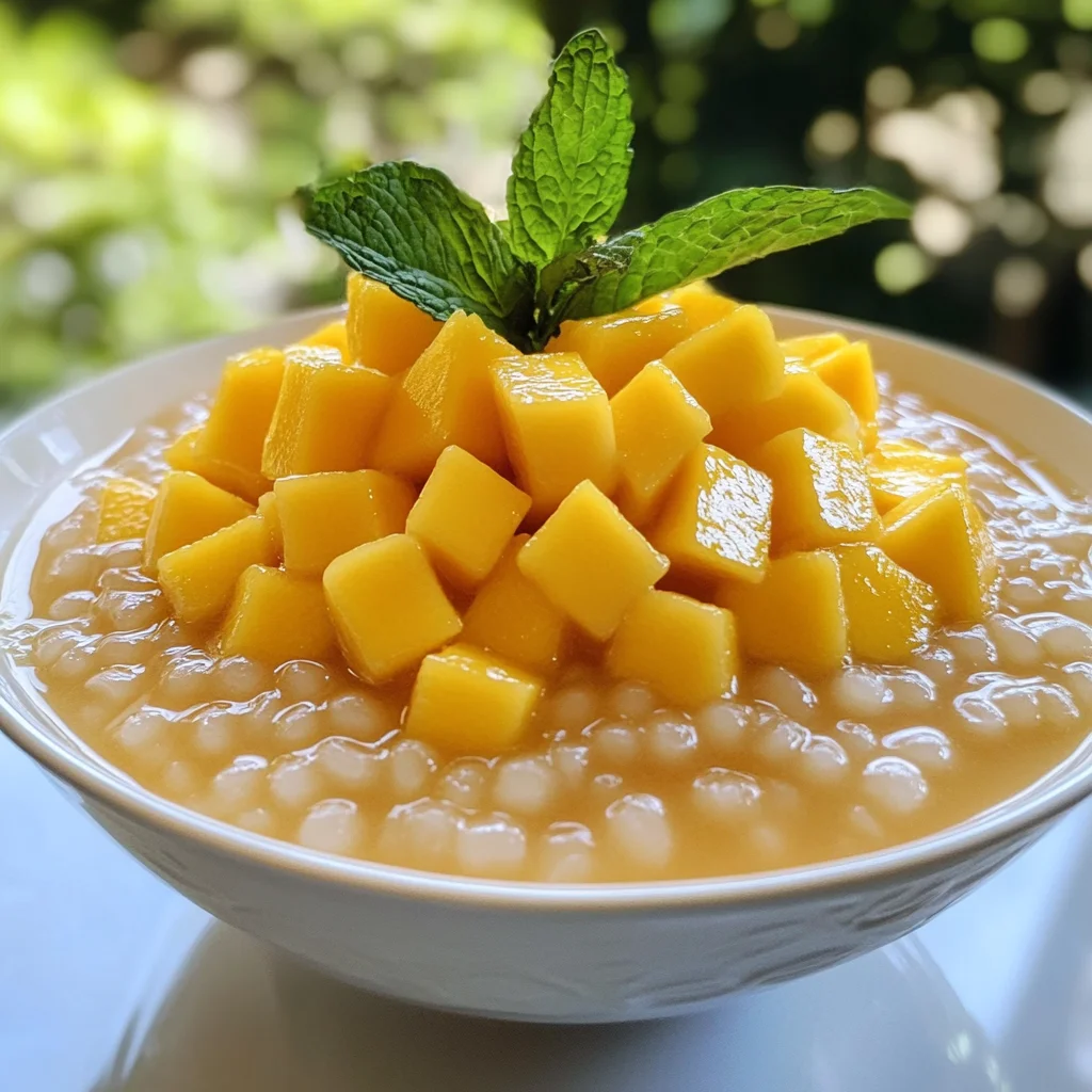 Mango Tapioca Delight
