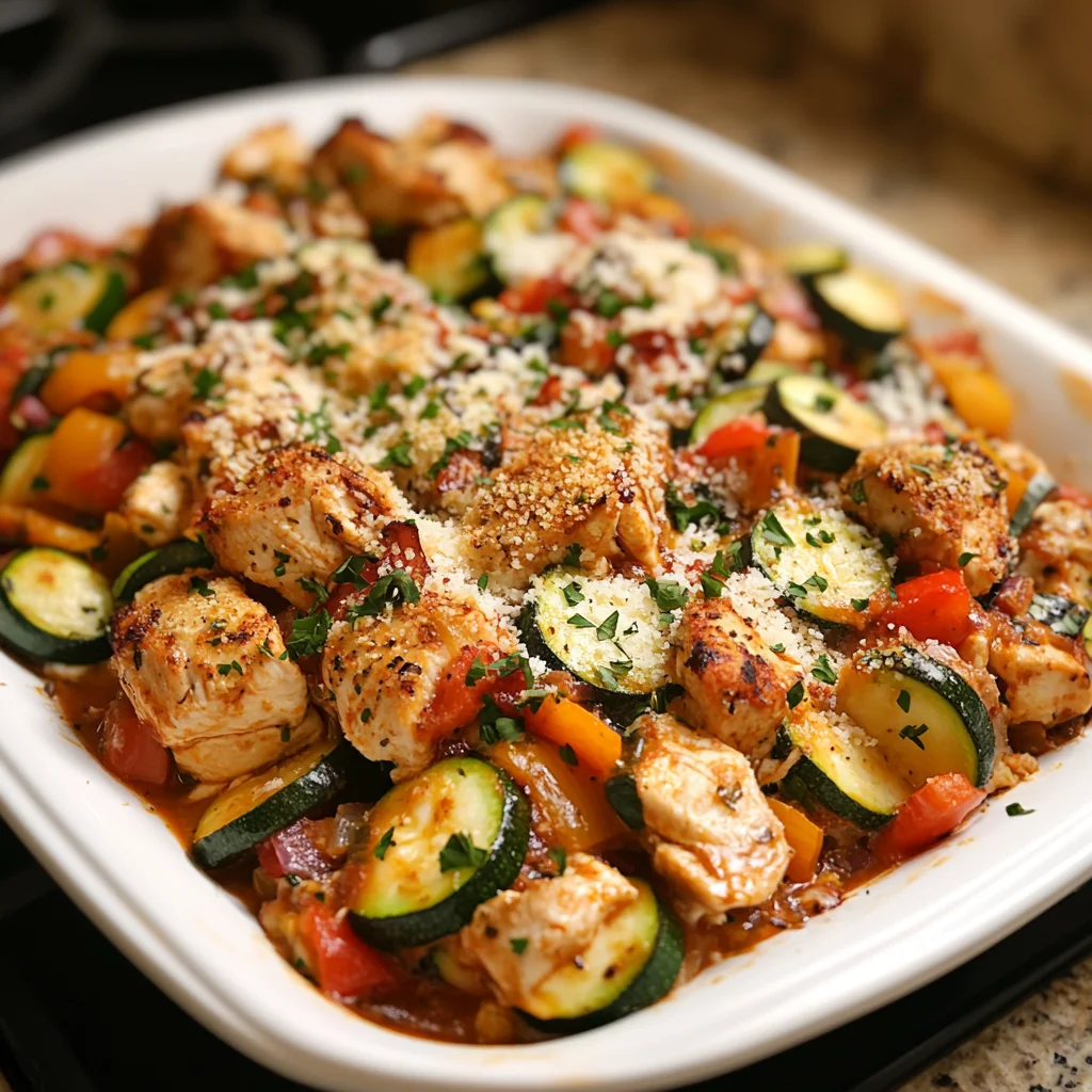 Chicken Zucchini Bake
