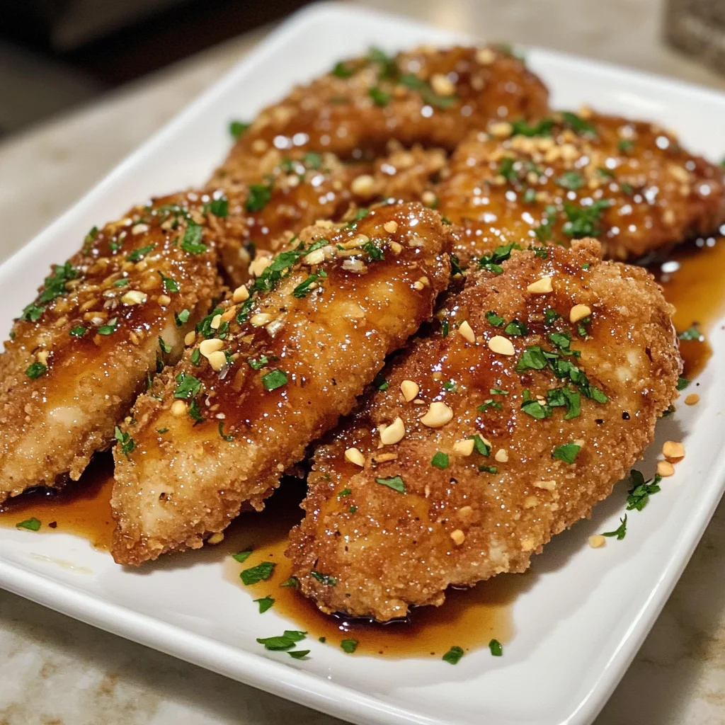 Baked Crunchy Hot Honey Chicken