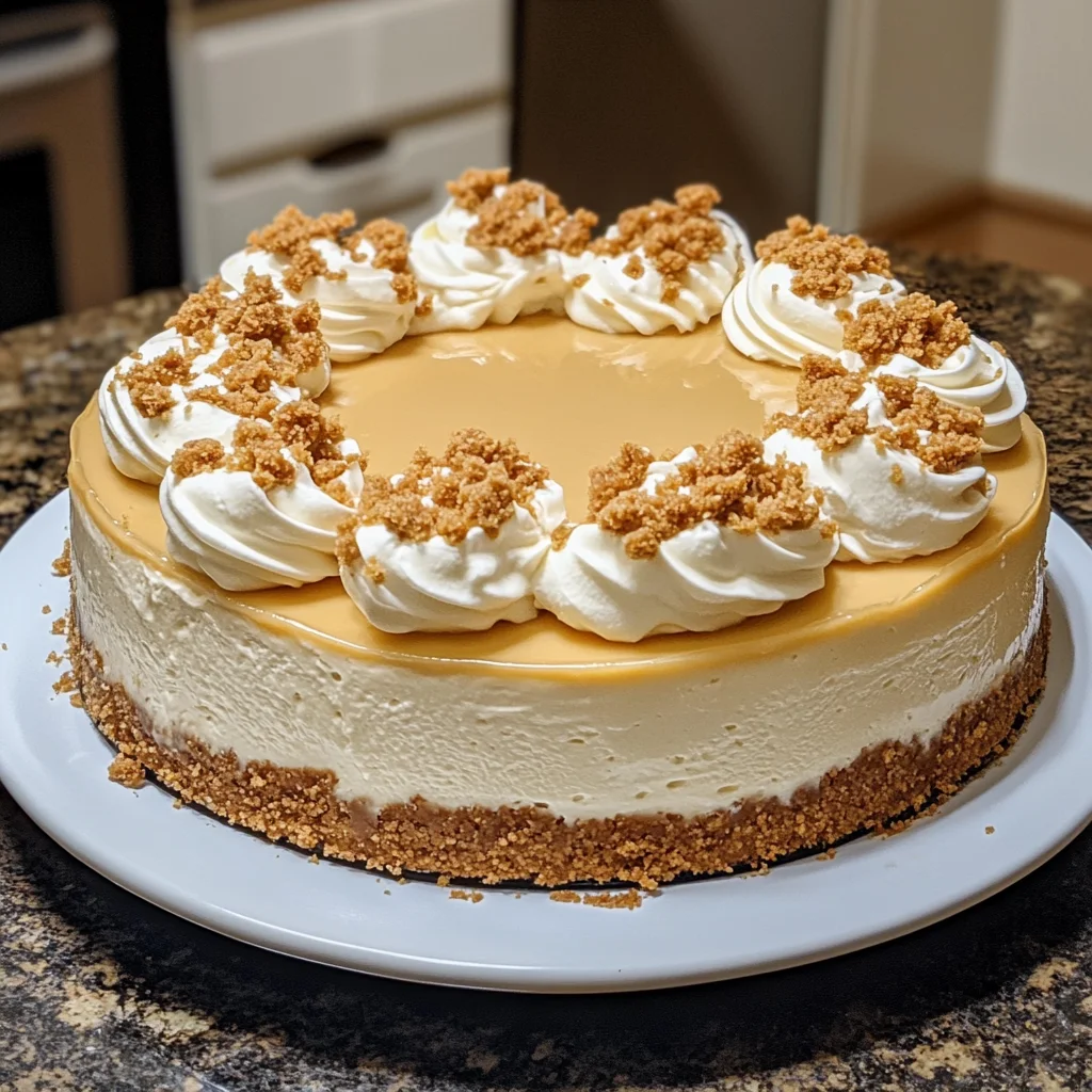 Butterbeer cheesecake