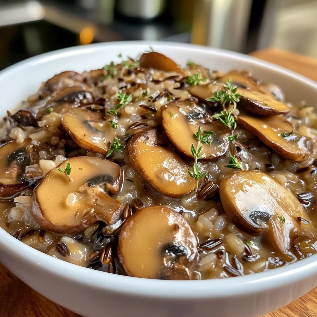 Creamy Wild Rice and Mushroom Soup: A Cozy Delight!