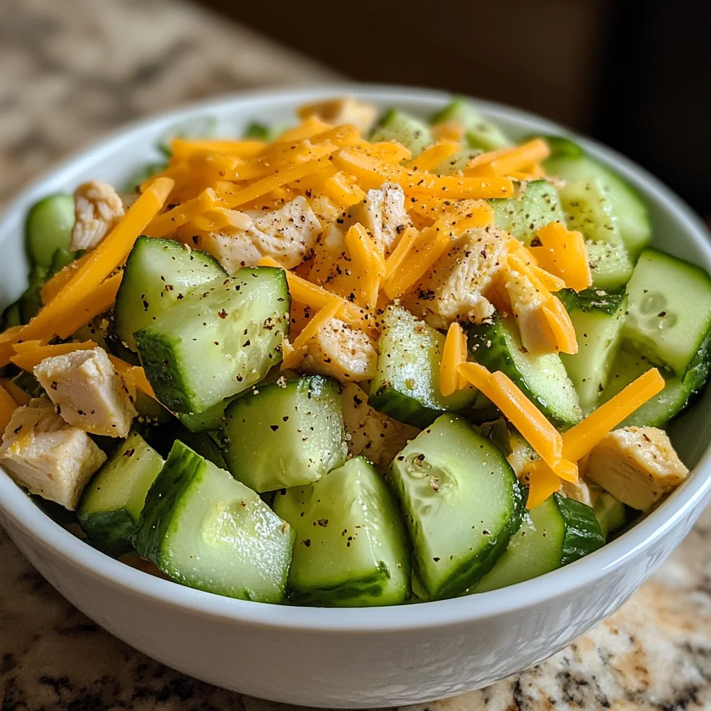 Cucumber Snack Bowl