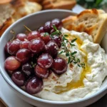 Creamy Dreamy Whipped Ricotta with Roasted Grapes