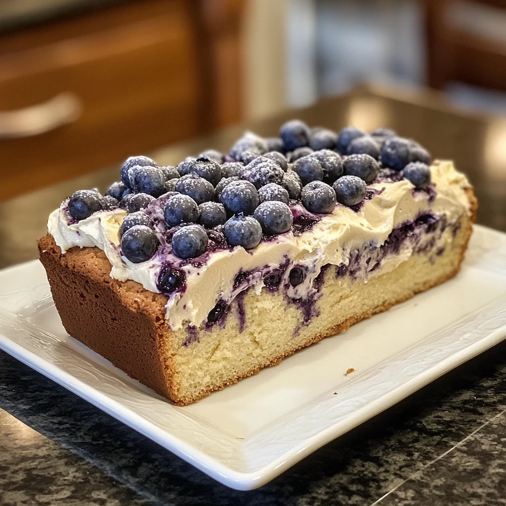 Blueberry Cream Cheese Bread