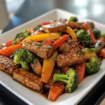 Balsamic Tempeh Stir-Fry