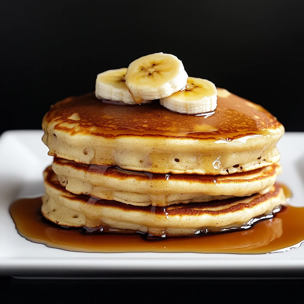 Brown Sugar Banana Pancakes