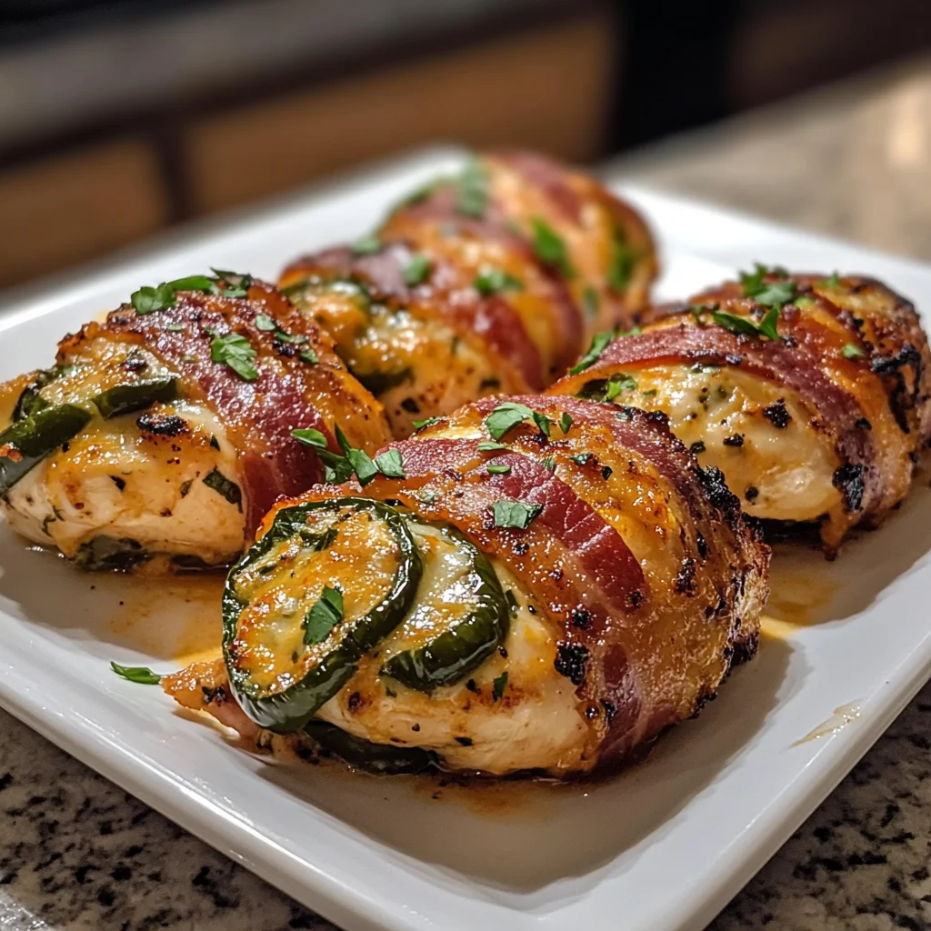 Smoked Jalapeño Popper Chicken Bombs