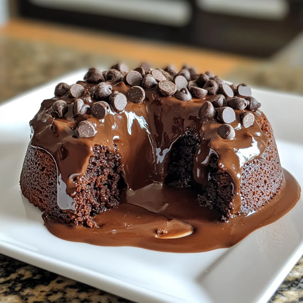 Slow Cooker Mocha Lava Cake