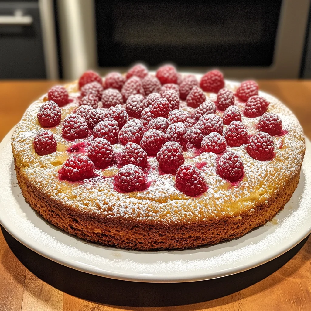 Raspberry Ricotta Cake