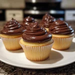 Boston Cream Pie Cupcakes