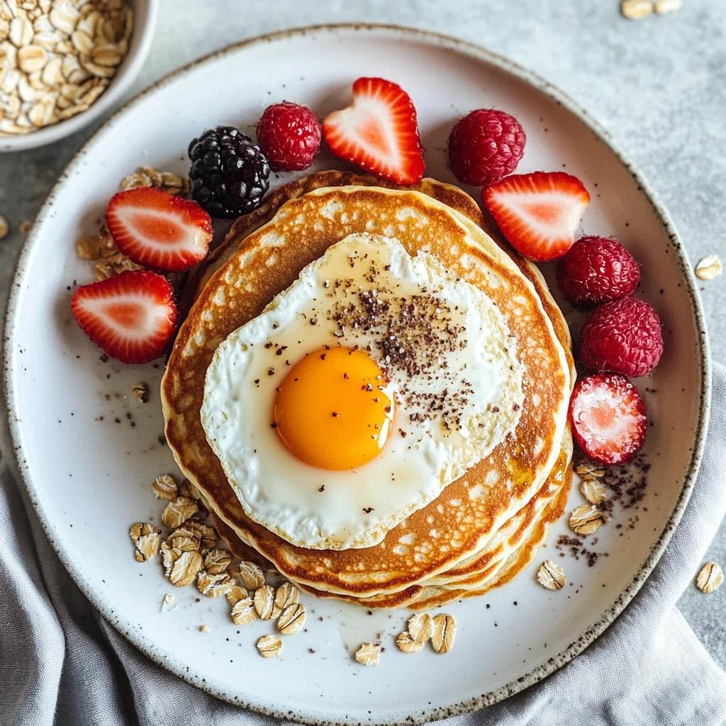 Flourless Cottage Cheese Pancakes