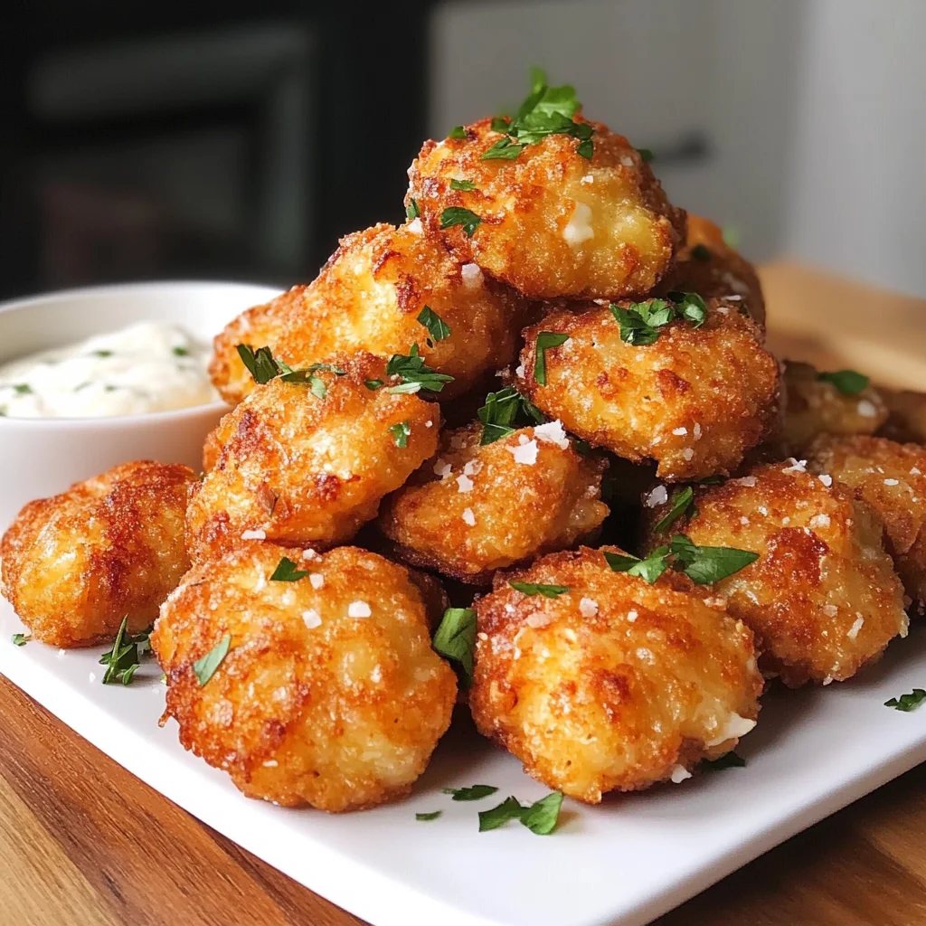 Crispy Parmesan Cabbage Fritters