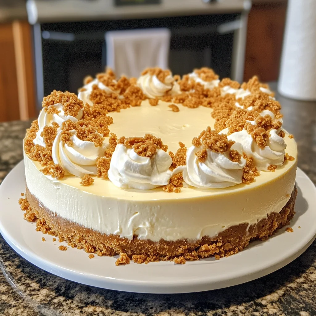 Butterbeer cheesecake