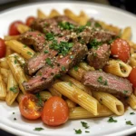 One-Pot Smoky Honey BBQ Steak Pasta