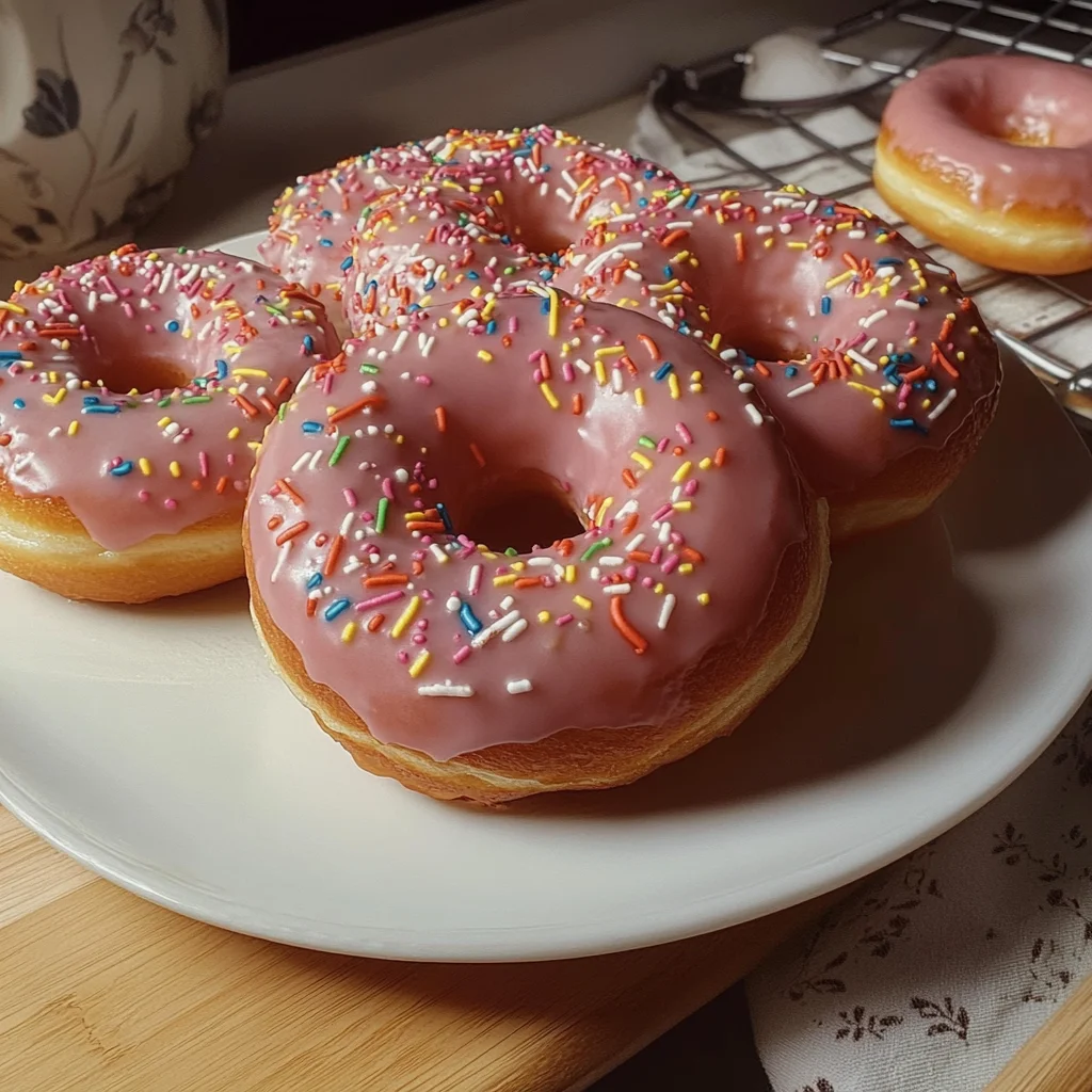 Homemade Glazed Doughnuts